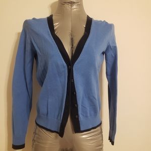 Blue women's cardigan